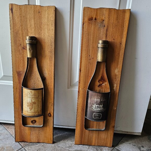 Other - Wine rack wall art